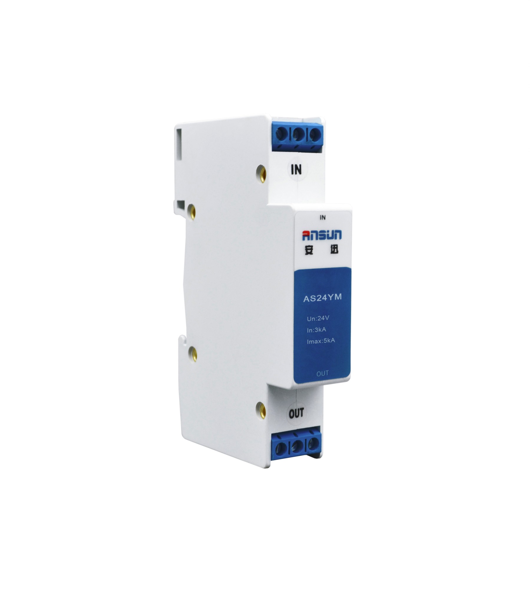 4-20ma模拟量信号防雷器--as05ym,as12ym,as24ym,as36ym_安迅防雷